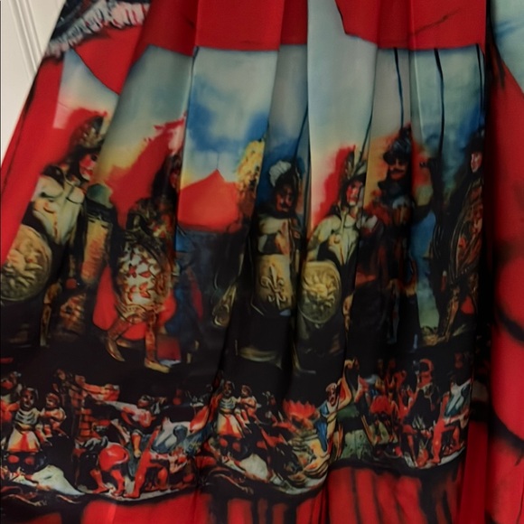 Colorful Sleeveless Dress - Picture 6 of 8